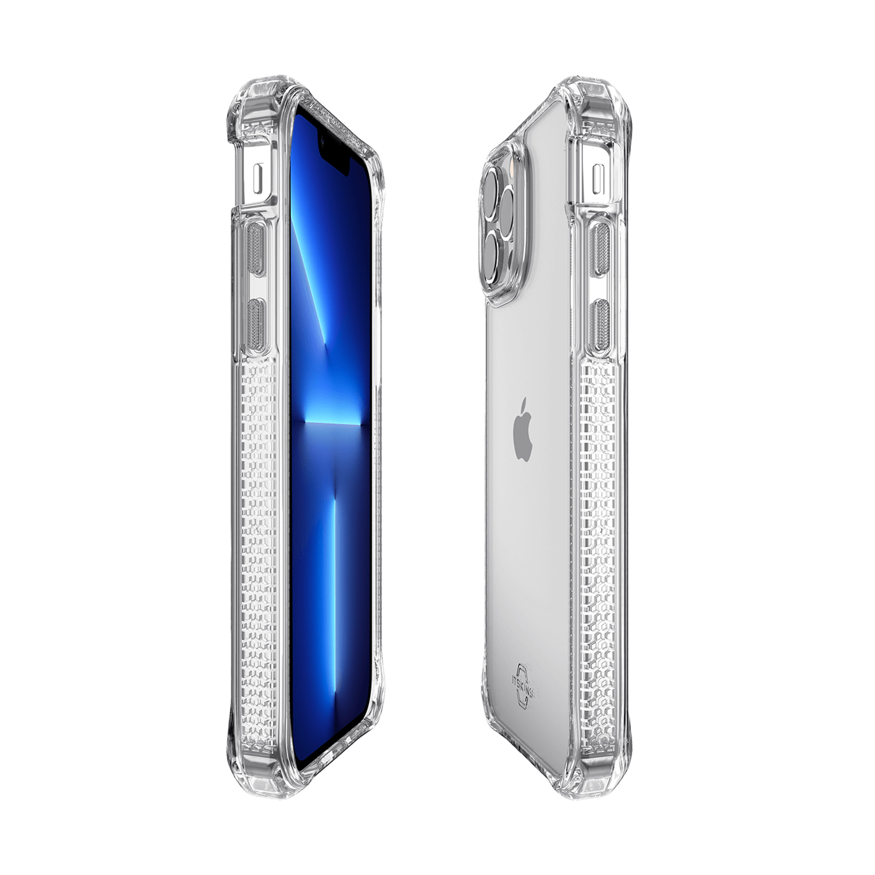 Picture of Apple iPhone 13 Pro Max 6.7 Case | ITSKINS HYBRID CLEAR Drop Protection Case for iPhone 13 Pro Max 6.7 (Transparent)