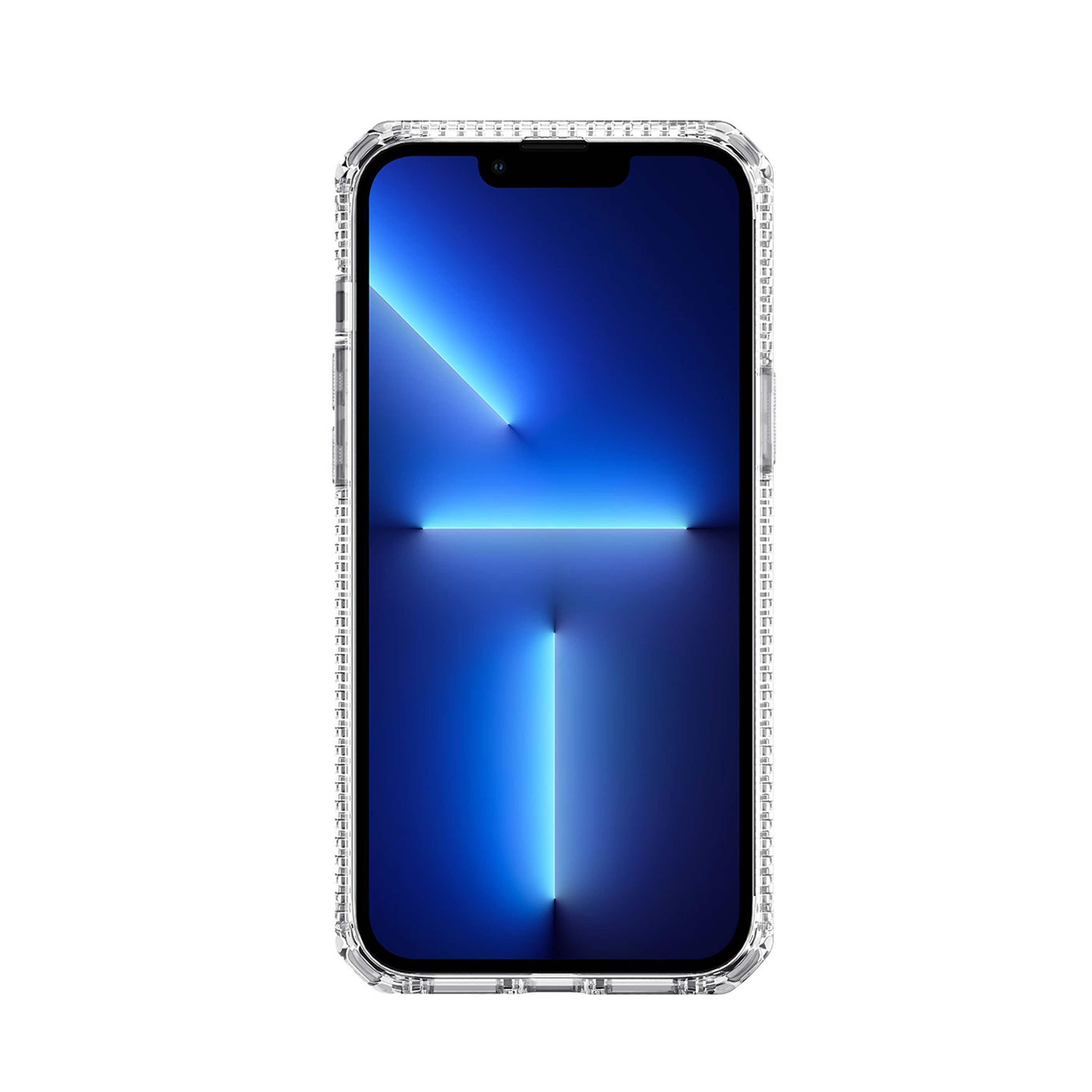 Picture of Apple iPhone 13 Pro 6.1 Case | ITSKINS SPECTRUM CLEAR ANTIMICROBIAL Certified Antishock Protection Case for iPhone 13 Pro 6.1 (Transparent)