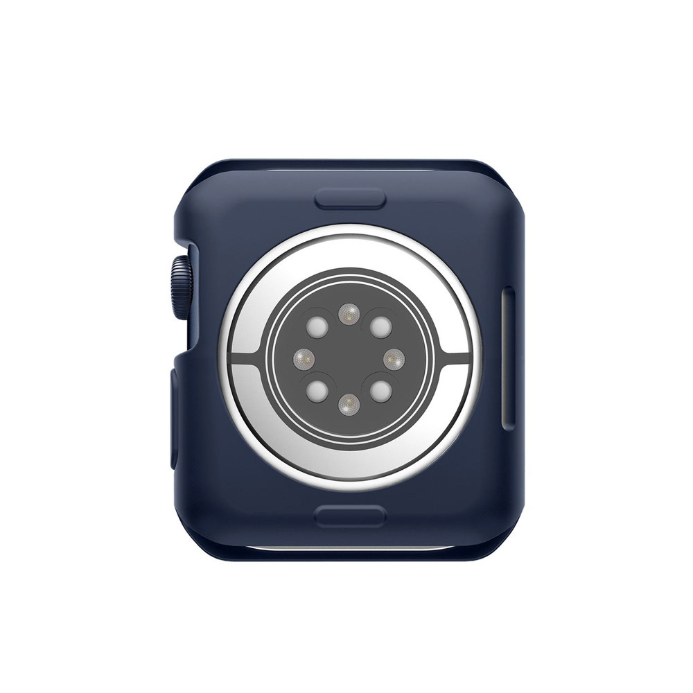 Picture of Apple Watch 40mm Case | ITSKINS Spectrum Solid Protection Case for Apple Watch 41mm 40mm (Blue 1pcs Black 1pcs)