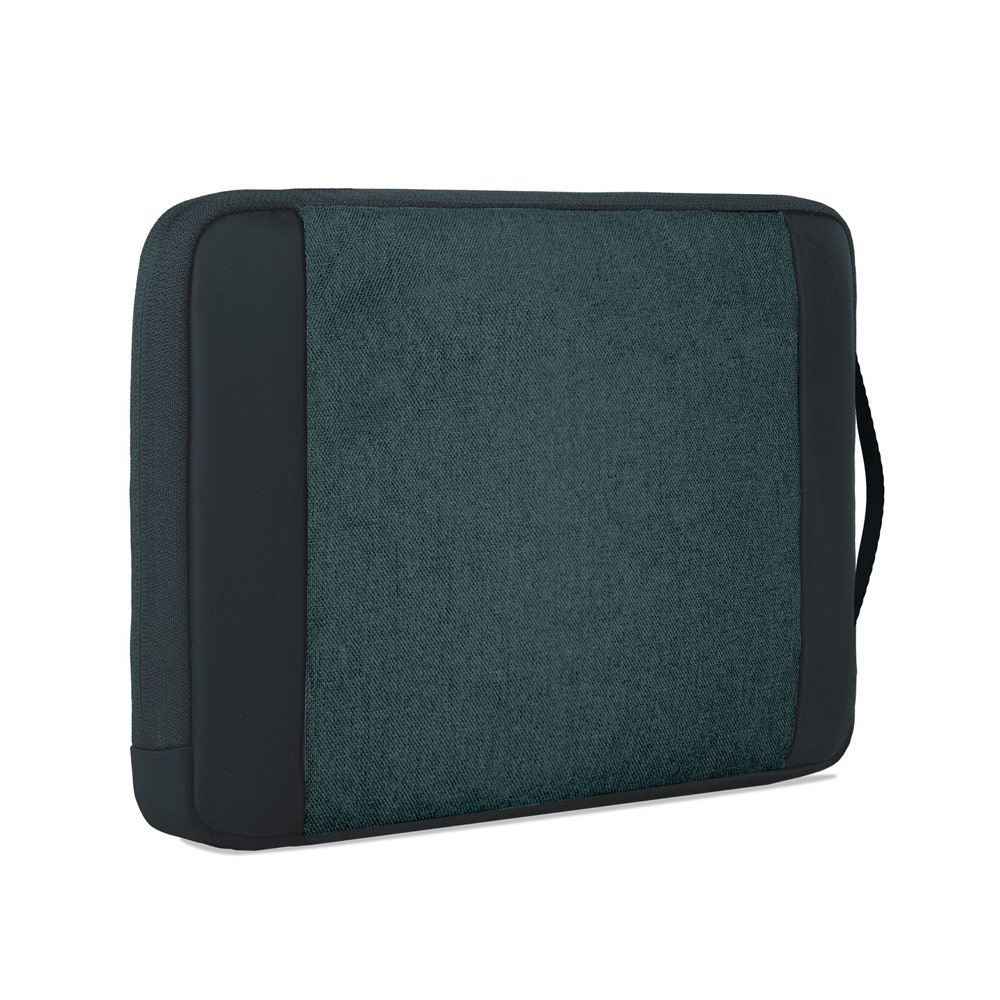 Picture of STM Kin Slim and Lightweight with Shock Absorbing Secure Zip Laptop Sleeve with Accessory Storage Pocket up to 16" (Aqua Blue)