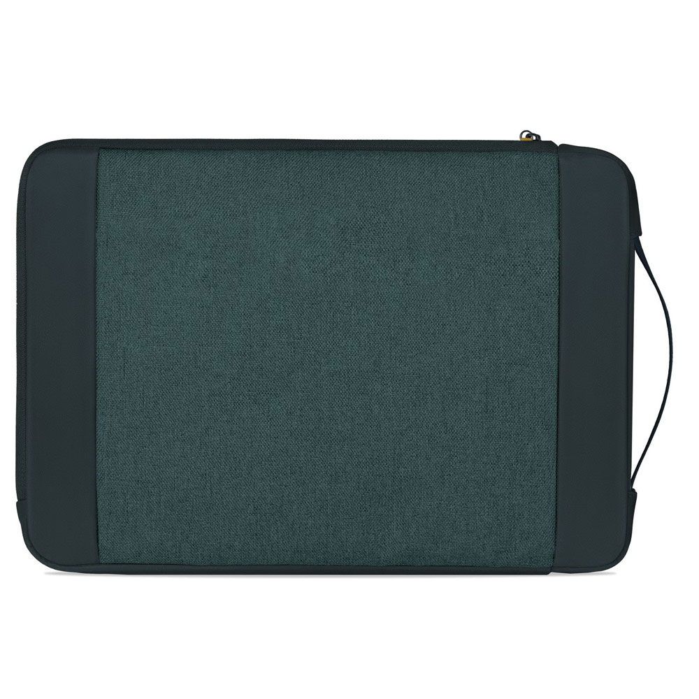 Picture of STM Kin Slim and Lightweight with Shock Absorbing Secure Zip Laptop Sleeve with Accessory Storage Pocket up to 16" (Aqua Blue)