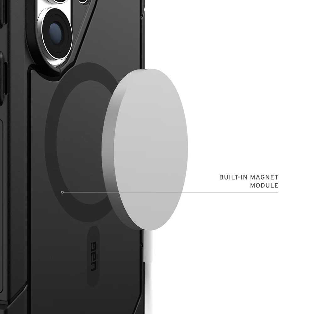 Picture of Samsung Galaxy S26 Ultra Case | UAG Trooper for Samsung Galaxy S26 Ultra Drop Protection Case Case with Magnetic Charging Compatible (Black)