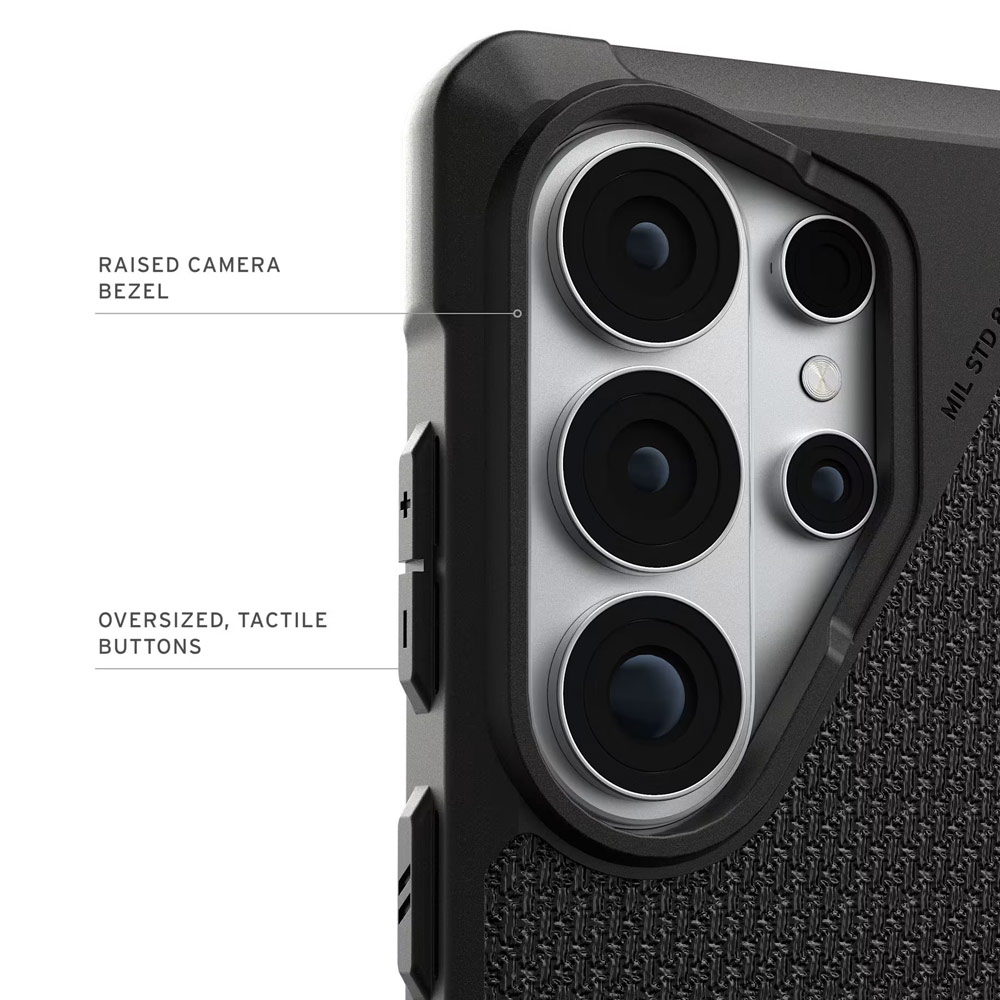 Picture of Samsung Galaxy S26 Ultra Case | UAG Metropolis LT Pro for Samsung Galaxy S26 Ultra High Quality Drop Protection Case with Magnetic Charging Compatible (Kevlar Black)