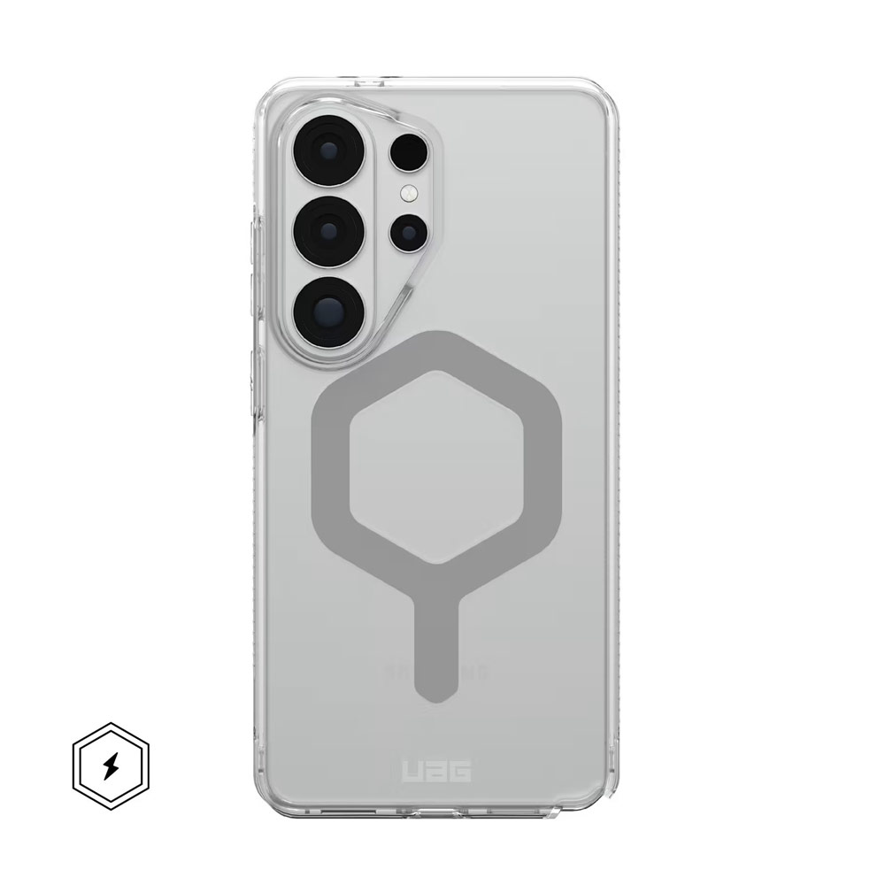 Picture of Samsung Galaxy S26 Ultra Case | UAG Plyo Pro for Samsung Galaxy S26 Ultra High Quality Drop Protection Clear Case with Magnetic Charging Compatible (Ice Silver)