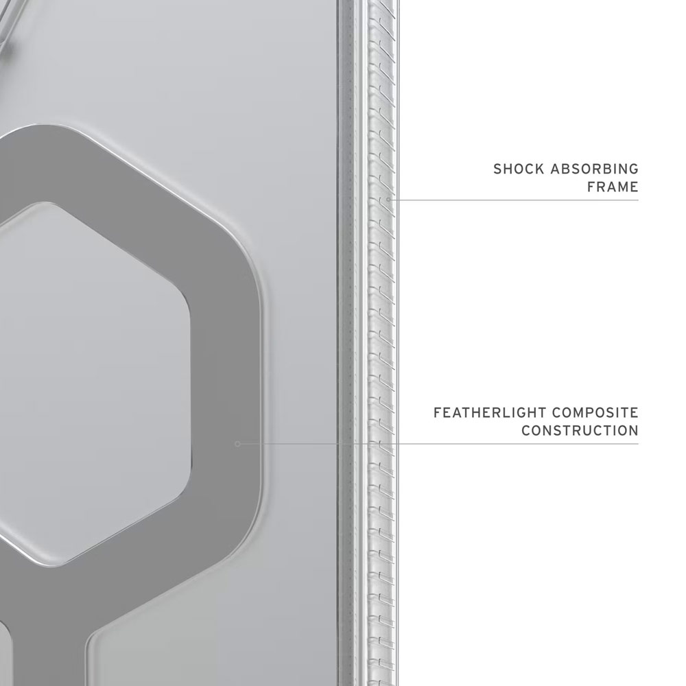 Picture of Samsung Galaxy S26 Ultra Case | UAG Plyo Pro for Samsung Galaxy S26 Ultra High Quality Drop Protection Clear Case with Magnetic Charging Compatible (Ice Silver)