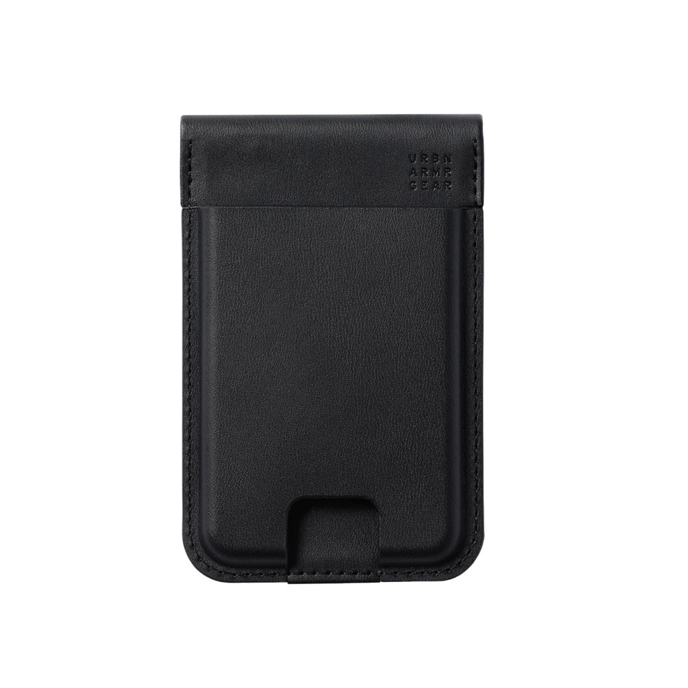 Picture of Apple iPhone 13 6.1 | UAG Metropolis Vegan Leather MagSafe Wallet and Stand Kickstand Card Holder Phone Stand (PU Leather)