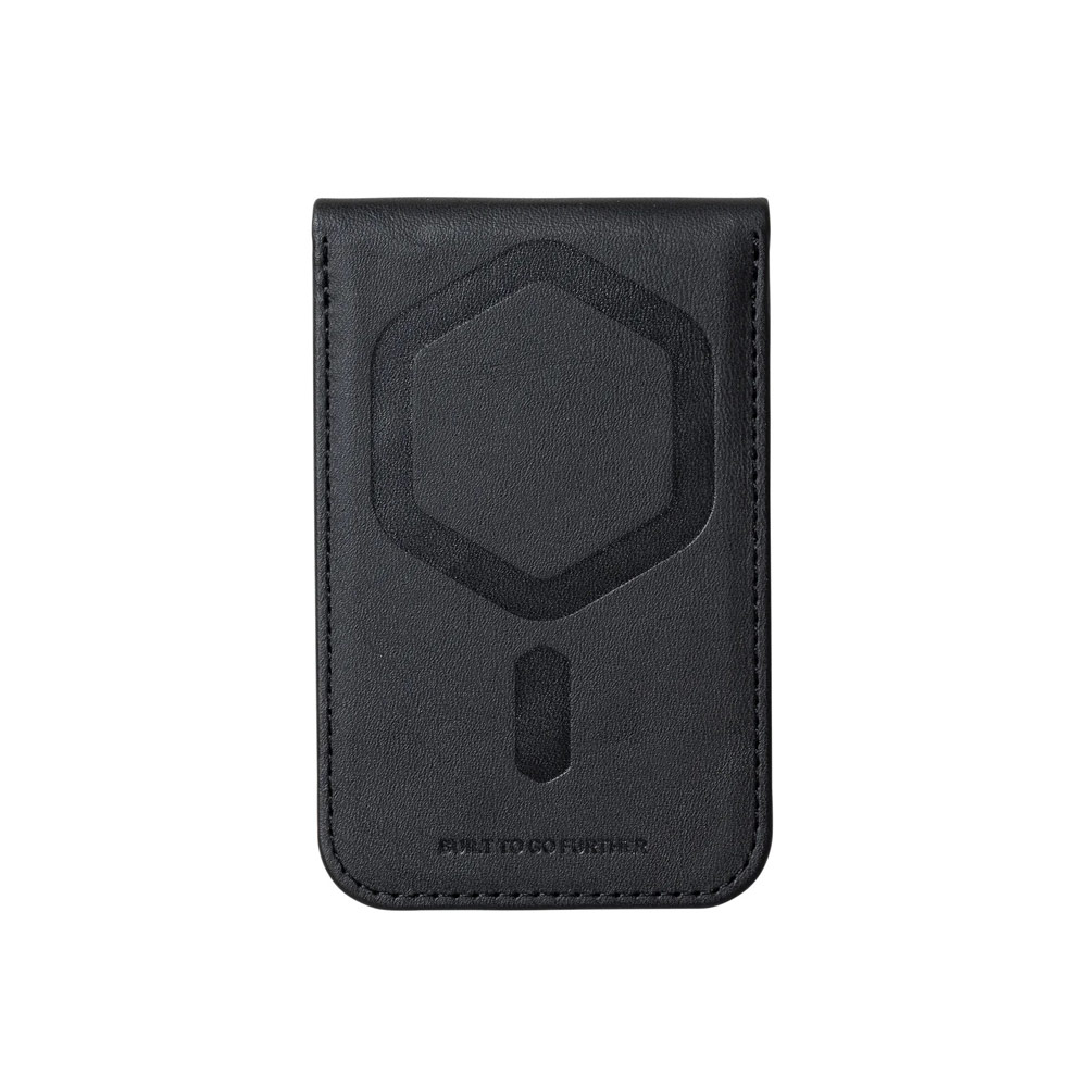 Picture of Apple iPhone 13 6.1 | UAG Metropolis Vegan Leather MagSafe Wallet and Stand Kickstand Card Holder Phone Stand (PU Leather)