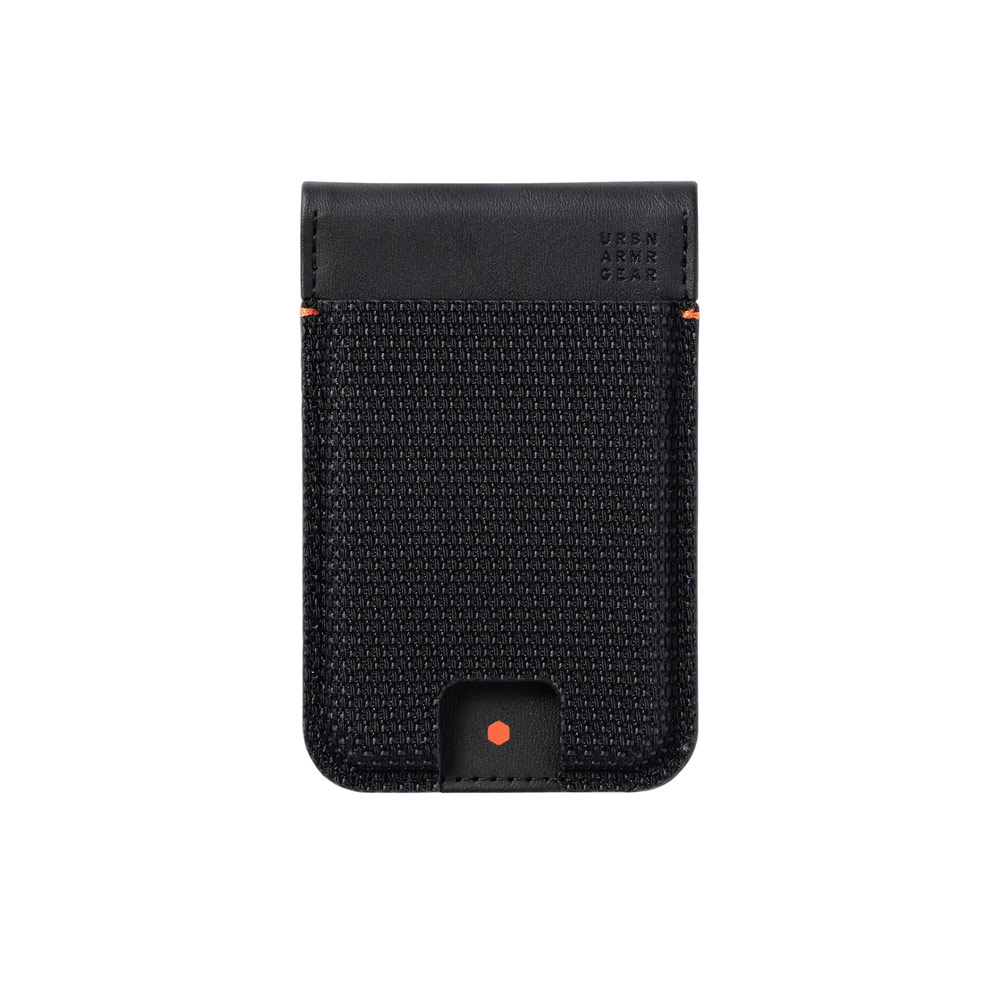 Picture of Apple iPhone 13 6.1 | UAG Metropolis Kevlar Leather MagSafe Wallet and Stand Kickstand Card Holder Phone Stand (Kevlar)