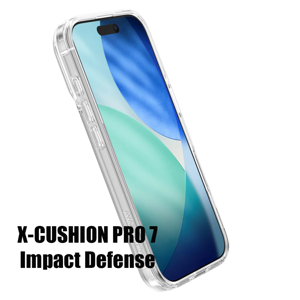 Picture of Apple iPhone Air 6.5 Case | Amazingthing Minimal Magnetic Slim Protection Case for iPhone 17 Air 6.5 (Clear)