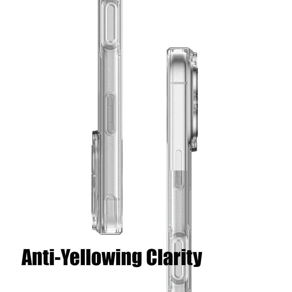 Picture of Apple iPhone Air 6.5 Case | Amazingthing Minimal Magnetic Slim Protection Case for iPhone 17 Air 6.5 (Clear)