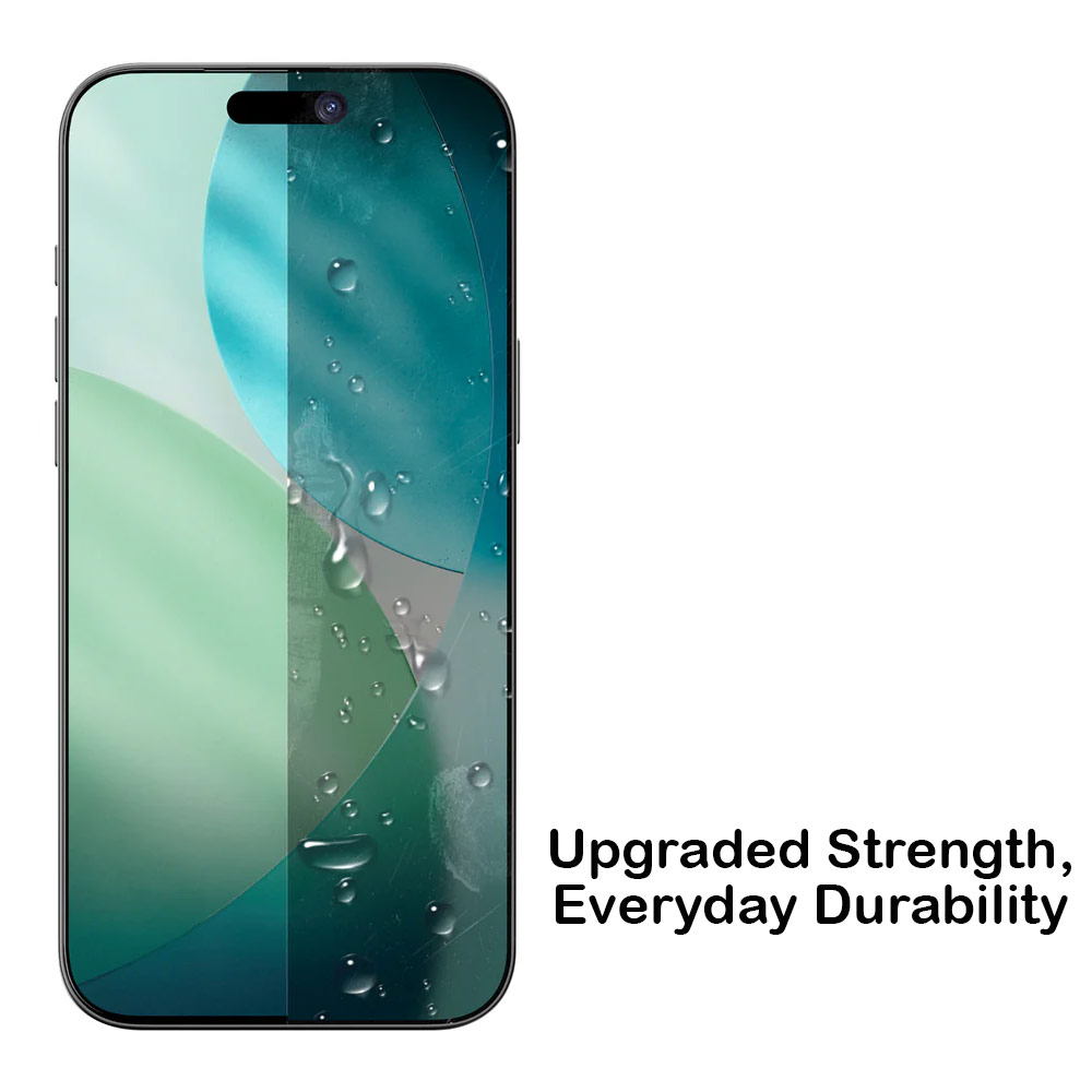 Picture of Apple iPhone 17 6.3  | Amazingthing Radix Matte Anti Glare Full Glass 3D Frame Tempered Glass for iPhone 17 6.3 (Matte)