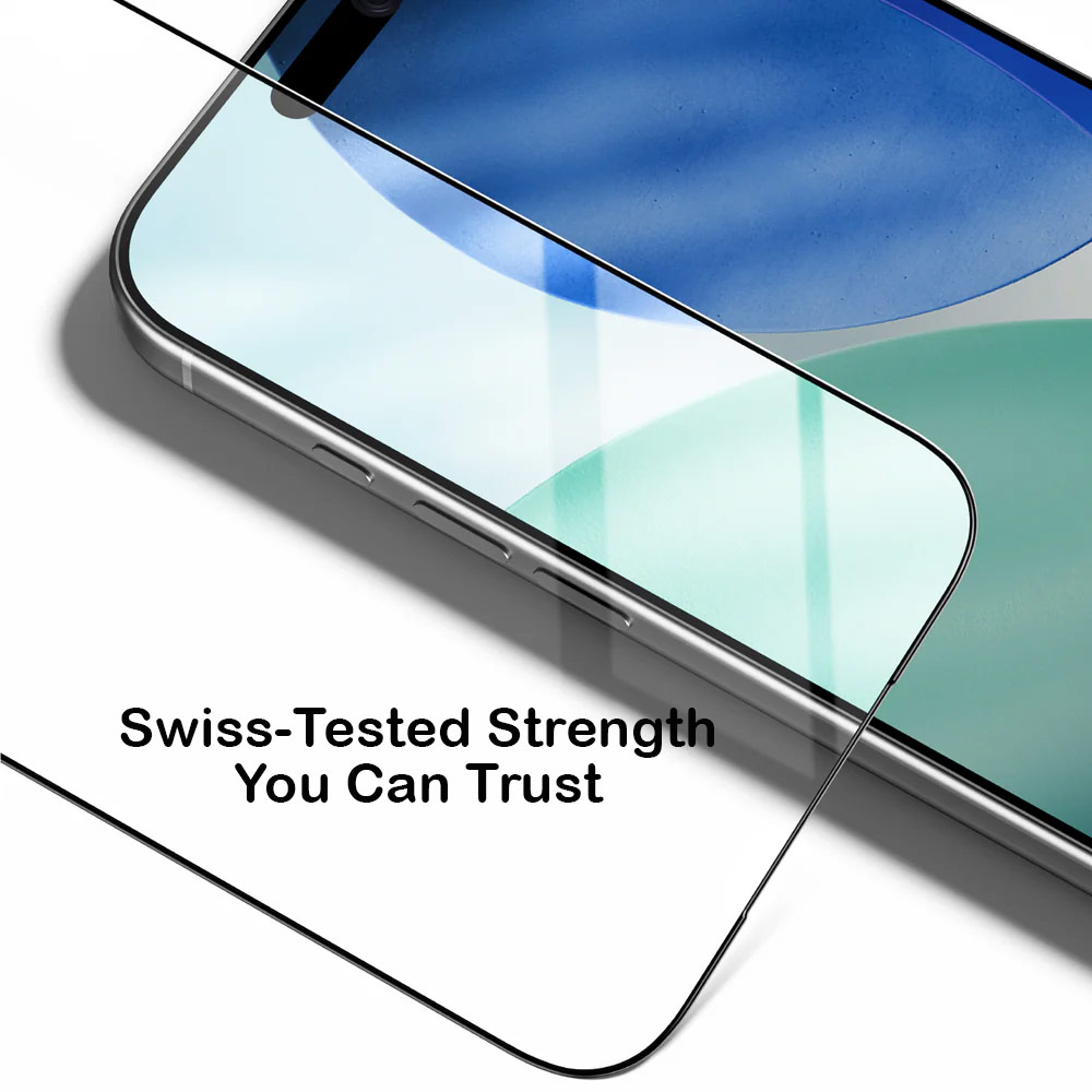 Picture of Apple iPhone Air 6.5  | Amazingthing Radix Full Glass 3D Frame Tempered Glass for iPhone 17 Air 6.5 (Ultra Clear)