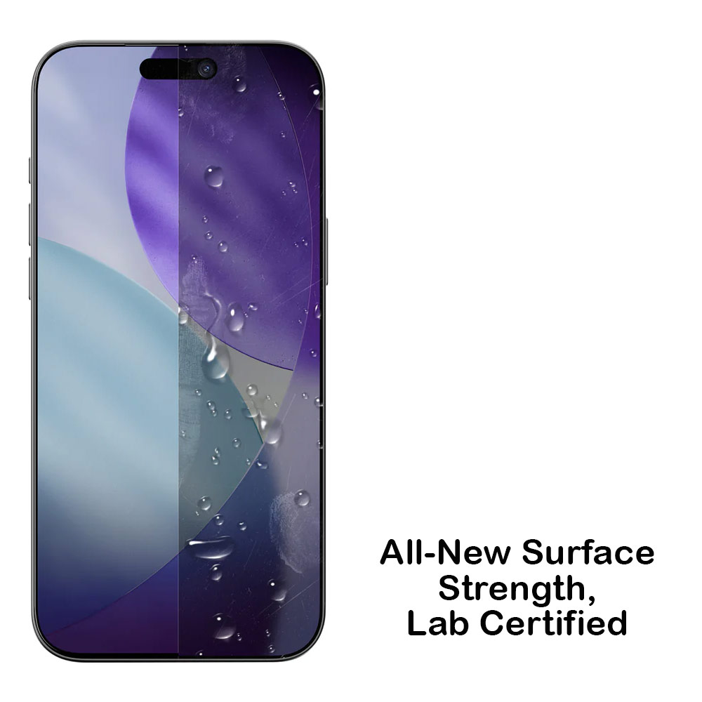 Picture of Apple iPhone Air 6.5  | Amazingthing Radix Privacy Anti View Full Glass 3D Frame Tempered Glass for iPhone 17 Air 6.5 (Privacy)