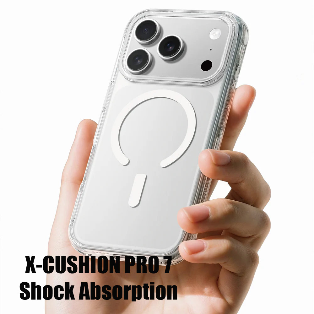 Picture of Apple iPhone 17 Pro Max 6.9 Case | Amazingthing Titan Pro Magnetic Drop Protection Case for iPhone 17 Pro Max 6.9 (Clear)