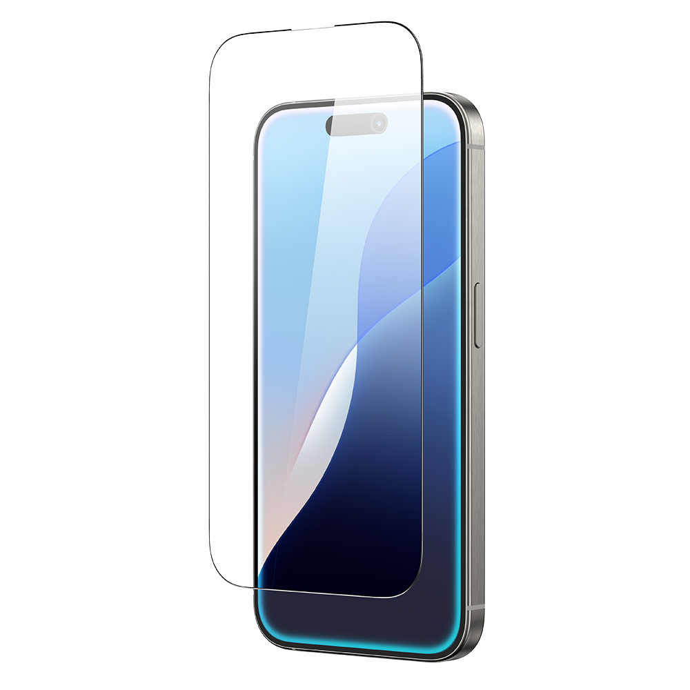 Picture of Apple iPhone 16 6.1 | Amazingthing Radix Supreme Fully Covered Tempered Glass for iPhone 16 6.1 (Ultra Clear)