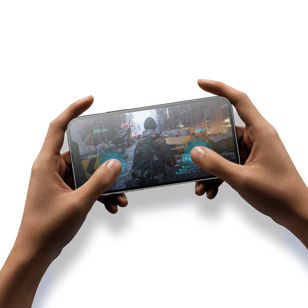 Picture of Apple iPhone 13 Pro Max 6.7  | AMAZINGThing 2.75D Radix Fully Covered Tempered Glass for iPhone 13 Pro Max 6.7 (Matte)