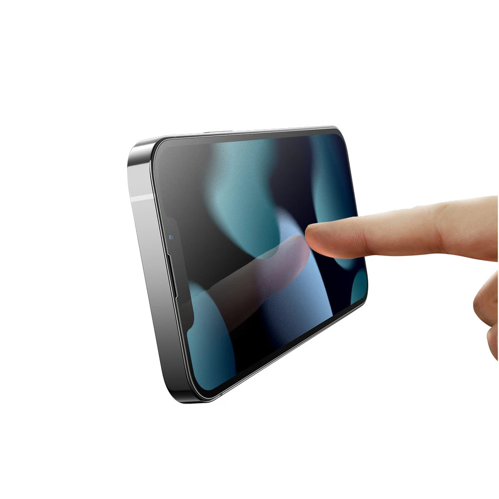 Picture of Apple iPhone 13 Pro Max 6.7  | AMAZINGThing 2.75D Radix Fully Covered Tempered Glass for iPhone 13 Pro Max 6.7 (Matte)