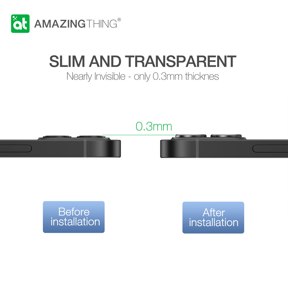 Picture of Apple iPhone 12 6.1  | AmazingThing SupremeGlass Lens Glass Camera Lens Protector Protection Tempered Glass for Apple iPhone 12 Mini 5.4 iPhone 12 6.1 (Blue)