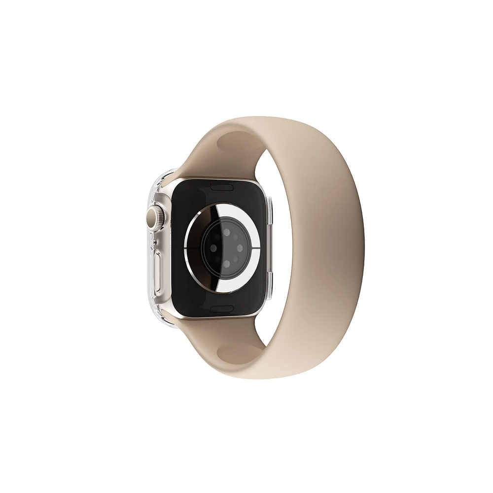 Picture of Apple Watch 41mm Case | Amazingthing Marsix Hybrid Series Case with High Sensitivity Touch 9H Tempered Glass for Apple Watch 41mm (Clear)