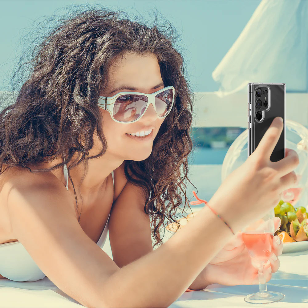 Picture of Samsung Galaxy S24 Ultra | AMAZINGThinng AR Lens Frame Tempered Glass Protector for Galaxy S24 Ultra 6.7 (Black)