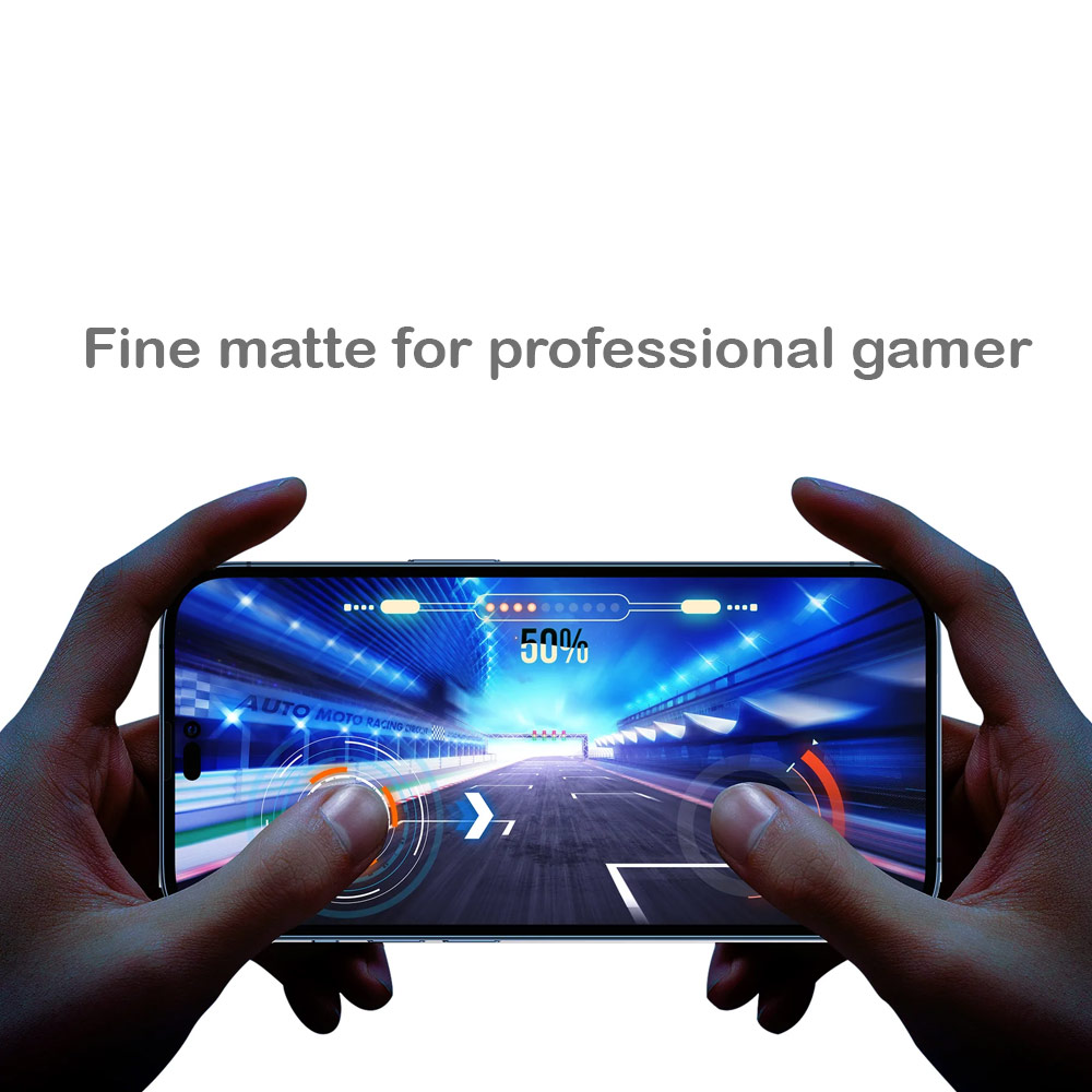 Picture of Apple iPhone 14 Pro Max 6.7 | AMAZINGThing 2.75D Radix Fully Covered Tempered Glass for iPhone 14 Pro Max 6.7 (Matte)