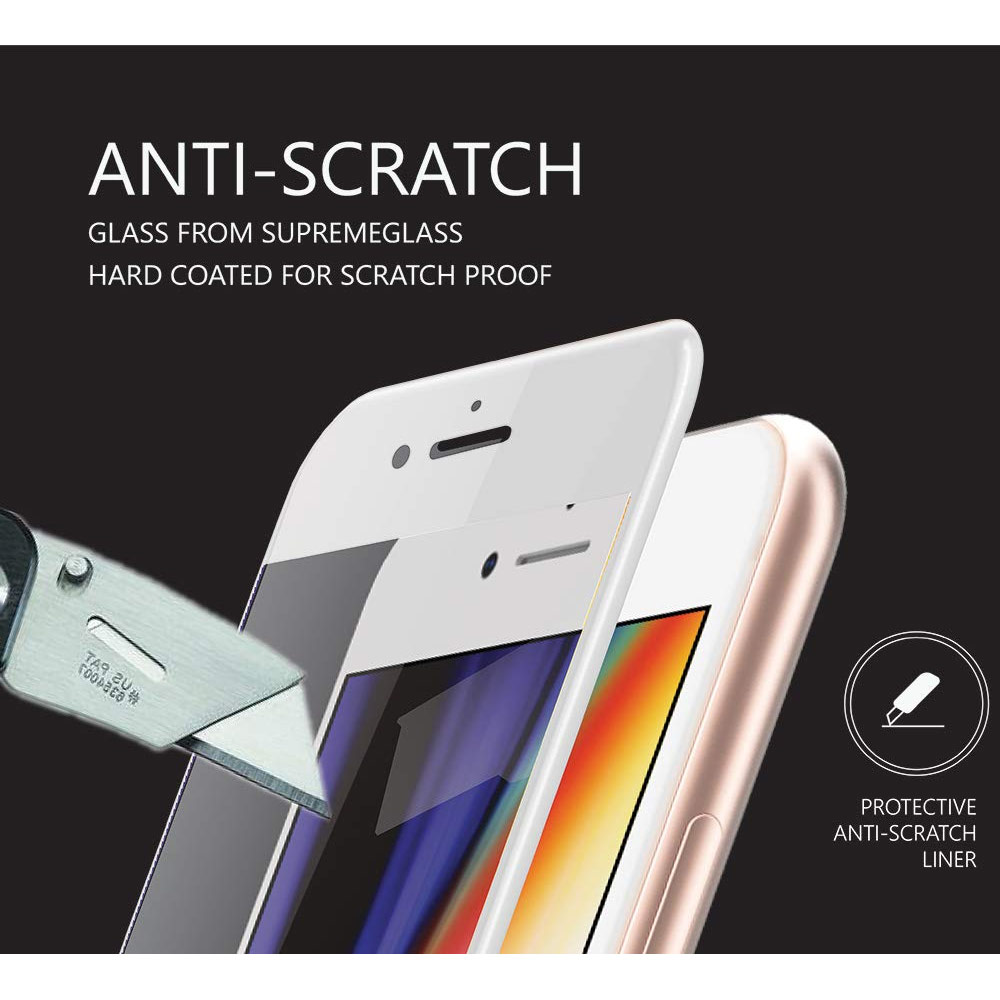 Picture of Apple iPhone 7 4.7 | AMAZINGThing Supreme Glass 2.5D Tempered Glass for iPhone 7 iPhone 8 (White)