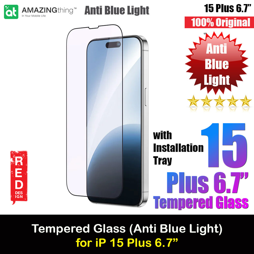 Picture of Amazingthing Radix Fully Covered Tempered Glass for iPhone 15 Plus 6.7 (Anti Blue Light) Apple iPhone 15 Plus 6.7- Apple iPhone 15 Plus 6.7 Cases, Apple iPhone 15 Plus 6.7 Covers, iPad Cases and a wide selection of Apple iPhone 15 Plus 6.7 Accessories in Malaysia, Sabah, Sarawak and Singapore 