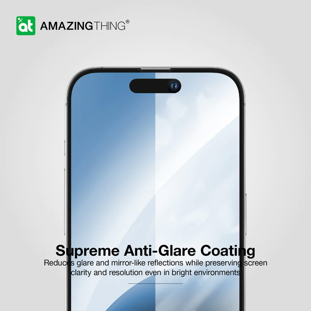 Picture of Apple iPhone 15 Plus 6.7 | Amazingthing Radix Fully Covered Tempered Glass for iPhone 15 Plus 6.7 (Anti Blue Light)