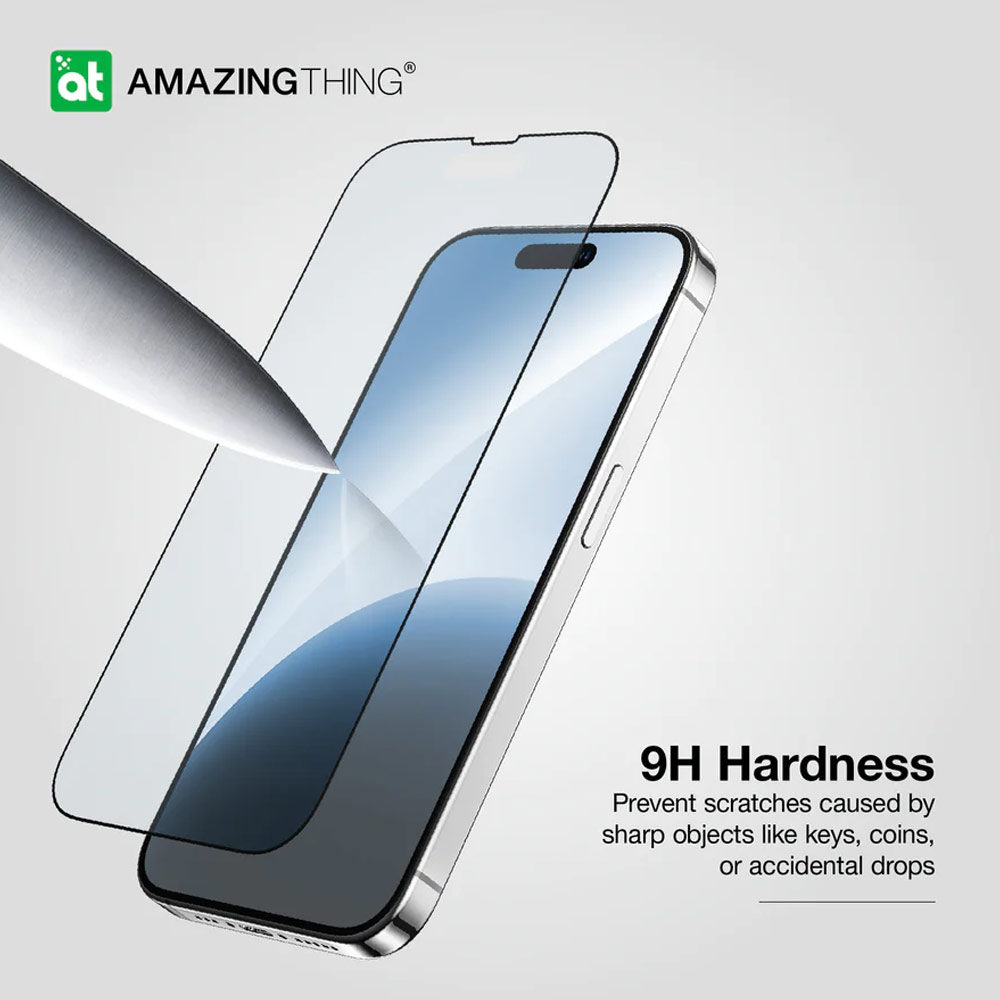 Picture of Apple iPhone 15 Plus 6.7 | Amazingthing Radix Fully Covered Tempered Glass for iPhone 15 Plus 6.7 (Anti Blue Light)