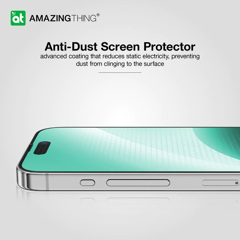 Picture of Apple iPhone 15 Plus 6.7  | Amazingthing Radix Fully Covered Tempered Glass for iPhone 15 Plus 6.7 (Matte Anti Glare)