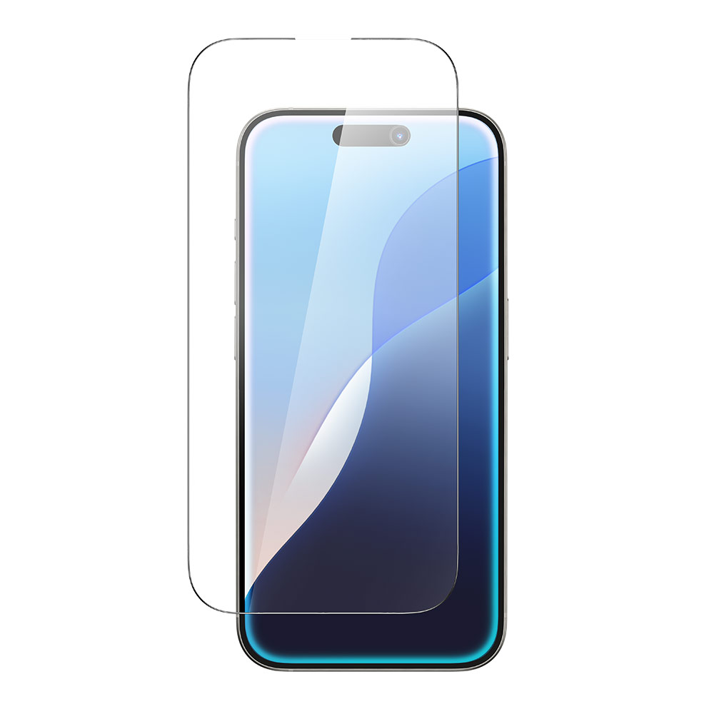 Picture of Apple iPhone 16 Pro 6.3 | Amazingthing Radix Supreme Fully Covered Tempered Glass for iPhone 16 Pro 6.3 (Ultra Clear)