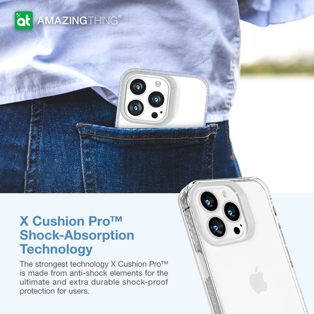 Picture of Apple iPhone 13 Pro 6.1 Case | Amazingthing TITAN PRO Drop Proof Case for iPhone 13 Pro 6.1 (Galaxy Black)