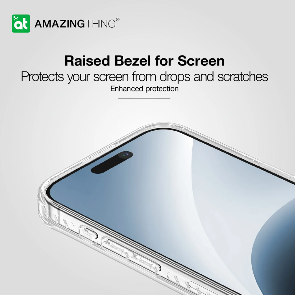 Picture of Apple iPhone 15 Plus 6.7 Case | Amazingthing TITAN PRO Drop Proof Magnetic Case for iPhone 15 Plus 6.7 (Clear)