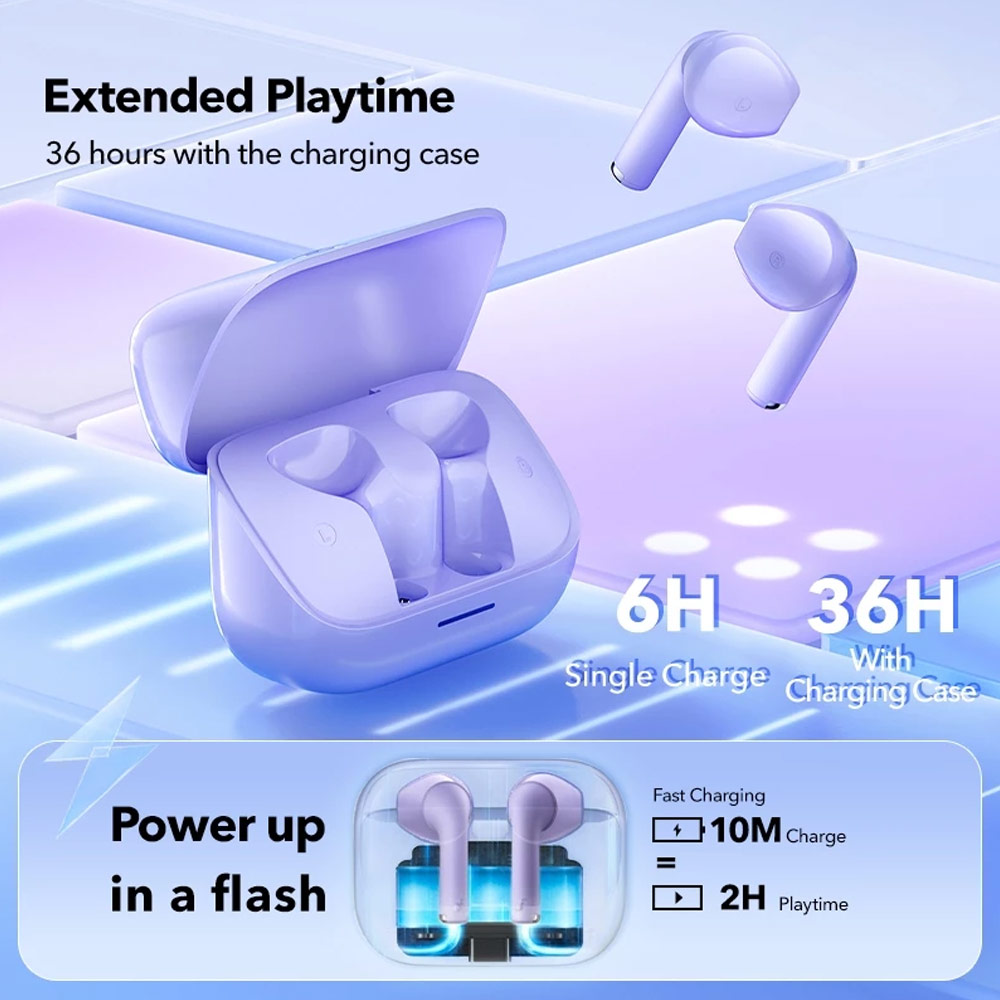 Picture of Soundcore by Anker K20i In Ear TWS wireless earbuds 36 Hours Playtime AI Clear Call (Blue)