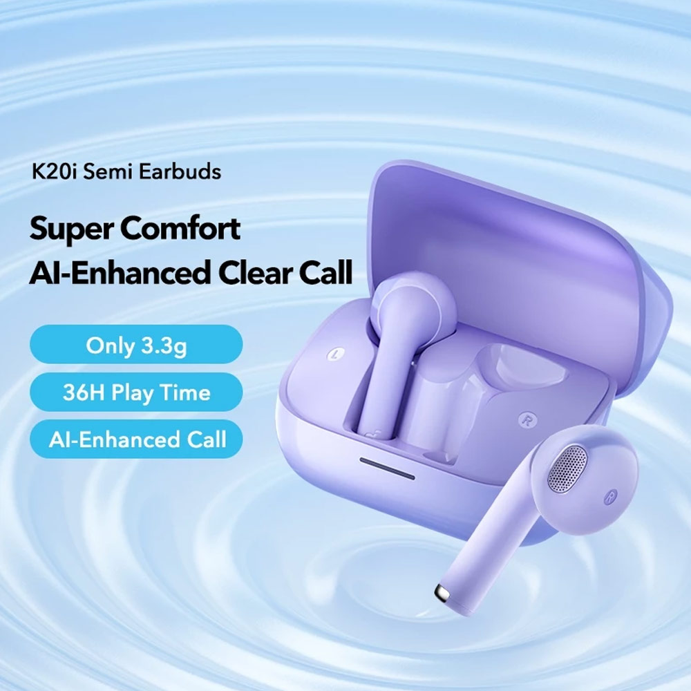Picture of Soundcore by Anker K20i In Ear TWS wireless earbuds 36 Hours Playtime AI Clear Call (Blue)