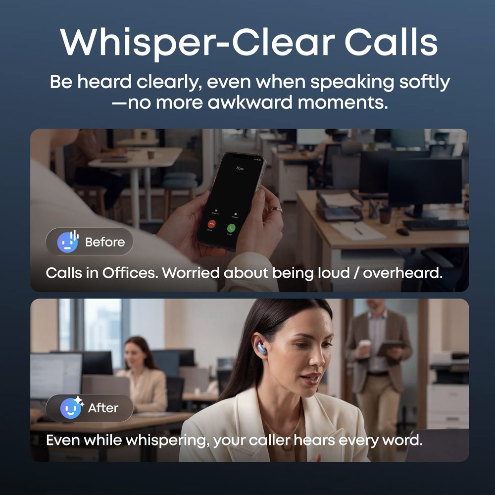 Picture of Soundcore by Anker Liberty 5 Pro ANC Wireless Earbuds Guinness World Records Clearest Clear Calls Adaptive Noise Cancelling LDAC Hi-Res Audio TWS Earbuds (Rose Gold)