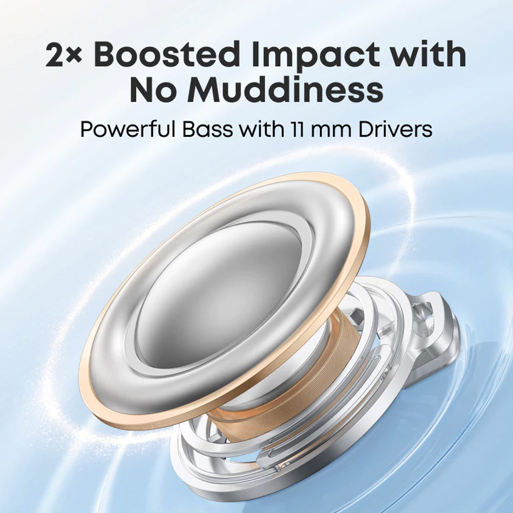 Picture of Soundcore by Anker R60i NC Wireless Earbuds -52dB Adaptive Noise-Cancelling Hi-Res Clarify Sound AI Assistant 50Hours (White)