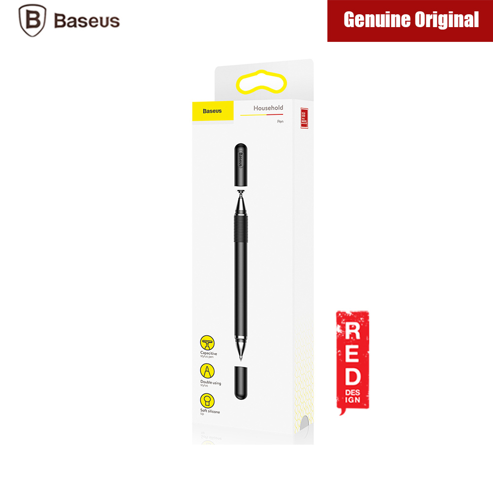 Picture of Baseus 2 in 1 Capacitive Touch Pen Stylus for iPads Tablets (Black)