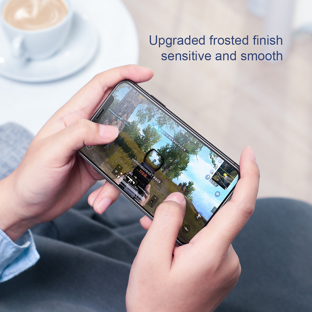 Picture of Apple iPhone 11 Pro 5.8 | Baseus Full Coverage Gaming Tempered Glass for Apple iPhone XS iPhone 11 Pro 5.8" (Matte Surface)