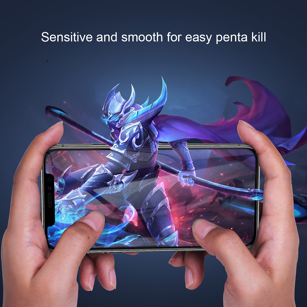 Picture of Apple iPhone 11 Pro 5.8 | Baseus Full Coverage Gaming Tempered Glass for Apple iPhone XS iPhone 11 Pro 5.8" (Matte Surface)