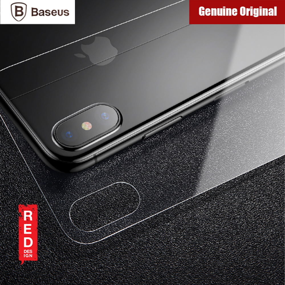 Picture of Apple iPhone XS Max  | Baseus Back Side Tempered Glass for Apple iPhone XS Max (0.3mm Clear)