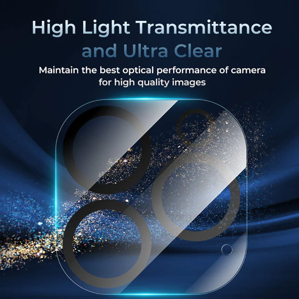 Picture of Apple iPhone 14 Pro Max 6.7 | Benks 9H Tempered Glass Lens Protector for iPhone 14 Pro iPhone 14 Pro Max (Clear)