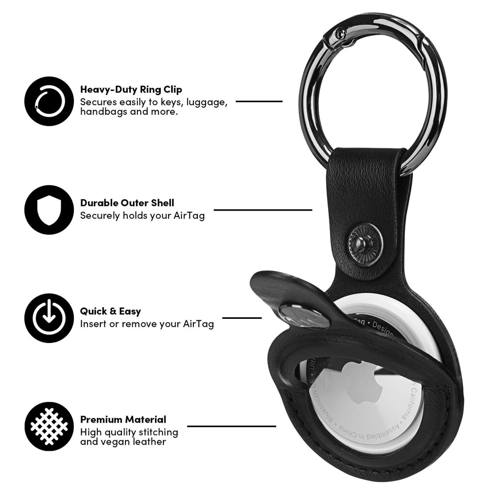 Picture of Apple Air Tag  | Case-Mate Case Mate Keychain Case Protective Cover Case Keyring Design for Apple AirTag (Sparkle)