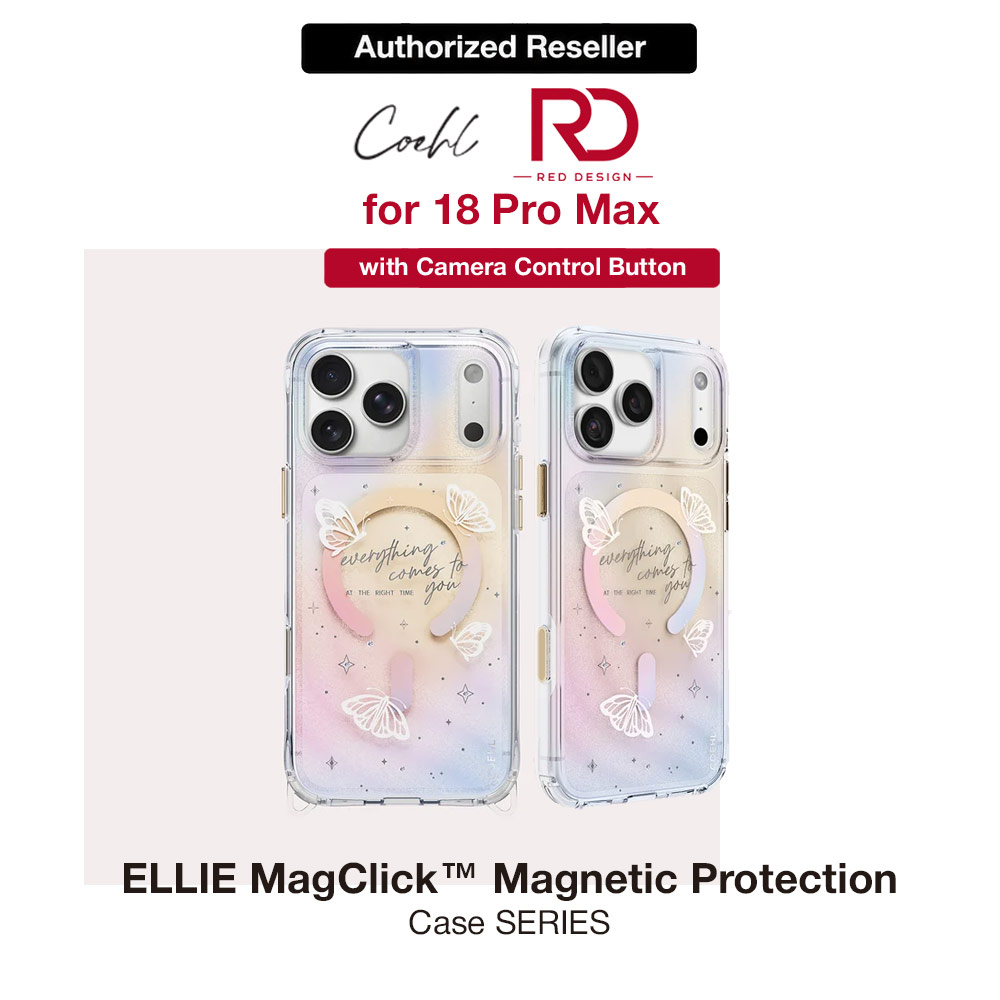 Picture of Coehl ELLIE MagClick Magnetic Charging Case with Camera Control Button for iPhone 18 Pro Max - Prism Bloom Apple iPhone 18 Pro Max- Apple iPhone 18 Pro Max Cases, Apple iPhone 18 Pro Max Covers, iPad Cases and a wide selection of Apple iPhone 18 Pro Max Accessories in Malaysia, Sabah, Sarawak and Singapore 