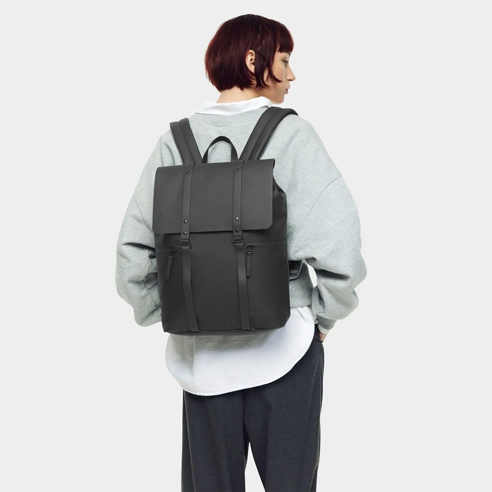 Picture of Apple Macbook Air 13 M2 2022  | Gaston Luga SPLÄSH 2.0 13" Premium Waterproof Eco Material Backpack (Black)