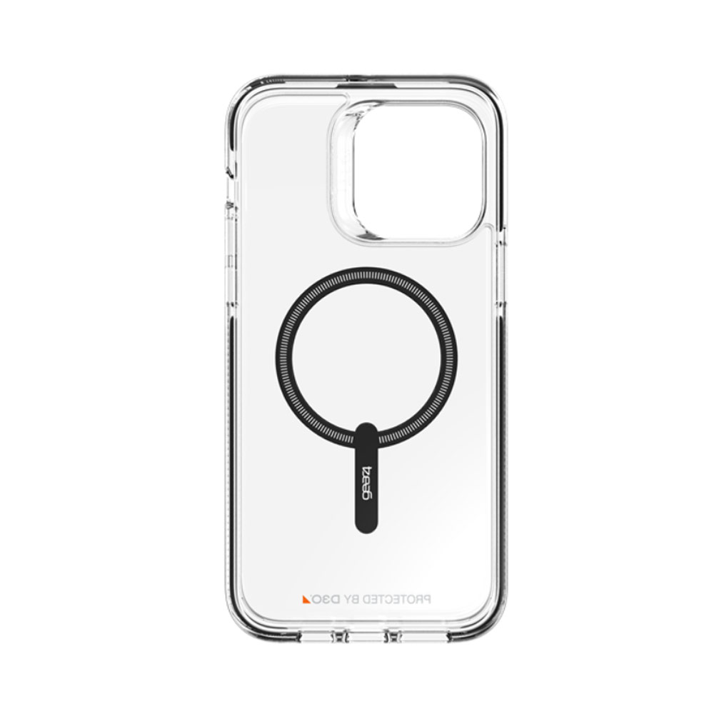 Picture of Apple iPhone 14 Pro 6.1 Case | Gear4 Santa Cruz Snap D30 Drop Protection Lightweight Case with Magsafe Compatible for iPhone 14 Pro 6.1 (Black)