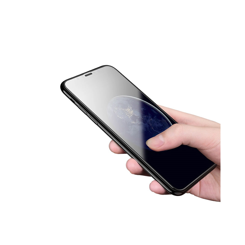 Picture of Apple iPhone 11 6.1 | Hoco Nano 3D Full Coverage Tempered Glass for Apple iPhone XR iPhone 11 6.1" (Black)