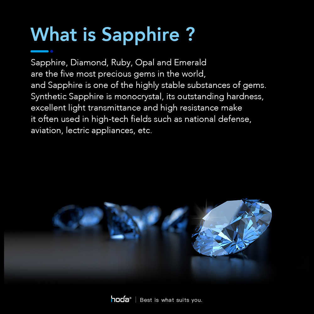 Picture of Apple iPhone 15 6.1 | Hoda Sapphire Lens Protector for iPhone 15 6.1 iPhone 15 Plus 6.7 (2PCS Blue)