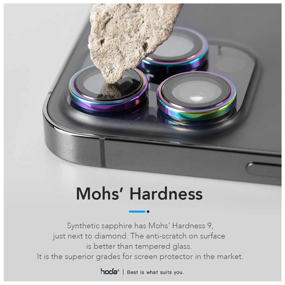 Picture of Apple iPhone 15 6.1 | Hoda Sapphire Lens Protector for iPhone 15 6.1 iPhone 15 Plus 6.7 (2PCS Blue)