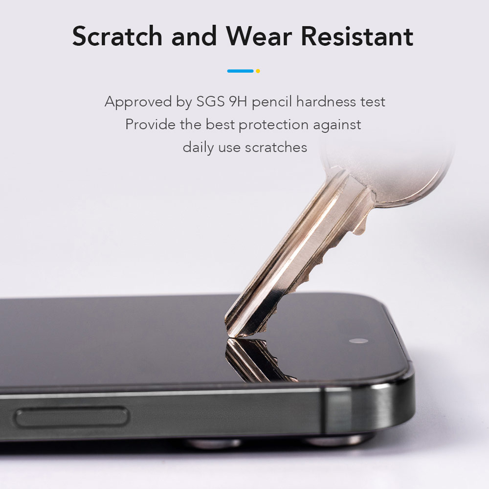 Picture of Apple iPhone 17 Pro Max 6.9 Screen Protector | Hoda Privacy Full Coverage Tempered Glass Screen Protector for iPhone 17 Pro Max 6.9 (Anti Peep)